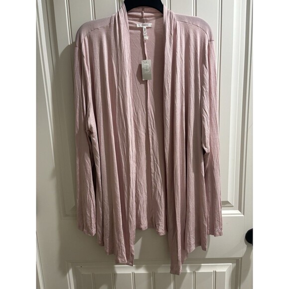 Maurices Super Soft Pink Cardigan NWT Plus Sz XXL Open Front - Picture 1 of 5
